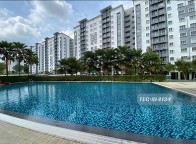 Full Loan* Seri Intan Apartment For Sale, Setia Alam, Shah Alam, SEL