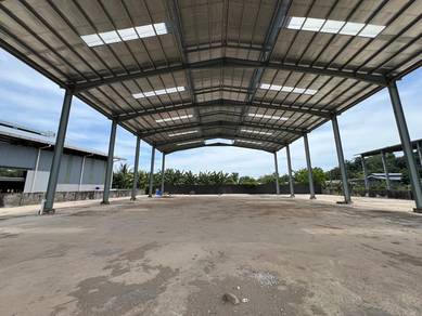 For Rent |Road Frontage Covered Yard|Reinforced concrete|LokKawi