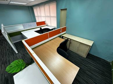 Fully Furnished Office Space For Rent @ CoPlace 1 Cyberjaya