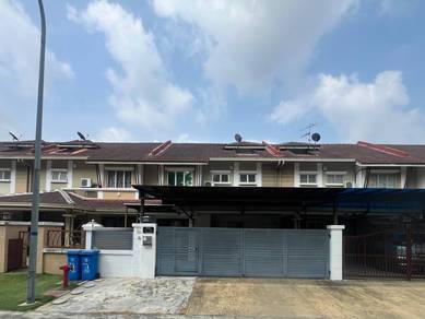 FACING OPEN Double Storey Superlink Terrace Sunway Kayangan Shah Alam