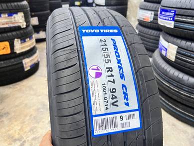 Tayar Baru 215 55 17 Toyo Proxes Cr1 2025