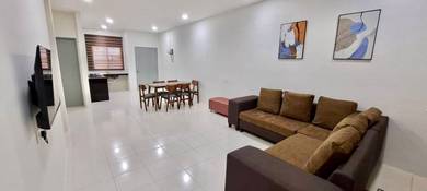 Kensho Townhouse Lower Unit For Rent📍 MJC Batu Kawa Near Pine Square