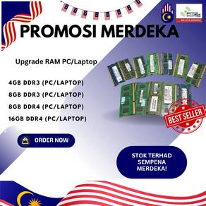 Upgrade RAM, Rasai Kelajuan Maksimum!