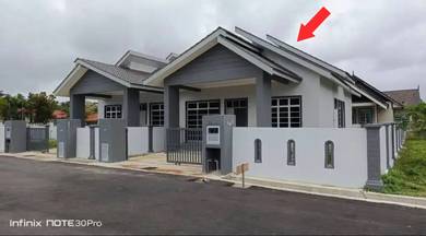 Rumah SEMI D CANTIK LAST UNIT 4BILIK KG GONG PAK JIN KUALA NERUS