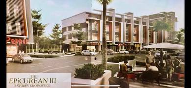 Perda Utama Taman Prominence (3780sf)  3 Storey Shoplot Bukit Mertajam