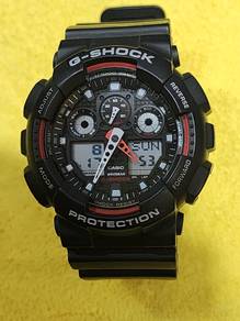 Original casio g shock ga100 80%new