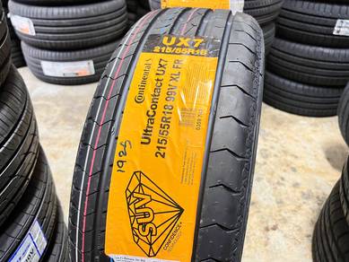 Tayar Baru 215 55 18 Continental Ultracontact UX 7