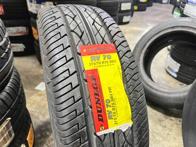 Tayar Baru 215 70 15 Dunlop RV70 2025