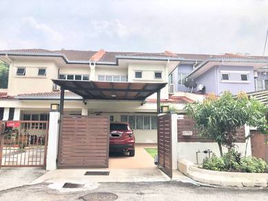 RENO & ENTENDED UNIT‼️Double Storey Terrace Taman Wangsa Maju KL