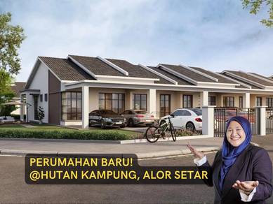PERUMAHAN BARU❗️@ Hutan Kampung Alor Setar (Rumah Teres Setingkat)