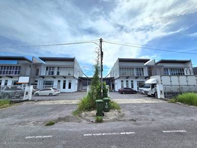 Demak Laut Double Storey Semi D Warehouse for Sale