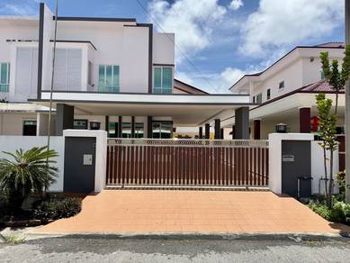 Double Storey Semi Detached House for Sale at Luak Miri