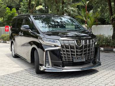 Toyota ALPHARD S TYPE GOLD 4.5A 7K MILEAGE