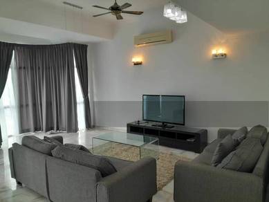 Fully furnished spacious penthouse