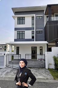 Taman Mutiara Emas Mutiara Rini 3 Storey Cluster CORNER Non Bumi Lot