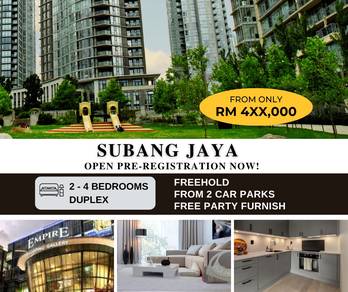 (New Launch @ Subang Jaya) 2 Carparks, LRT, AEON, Subang Parade