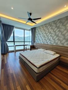 Q2 Full Seaview Fully Furnished & Renovated Move Near QueensBay Mall
