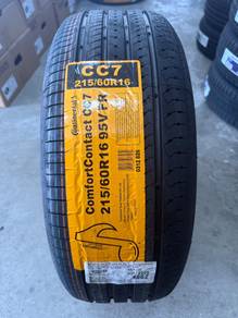 Tayar baru continental cc7 size 215/60/16 2025
