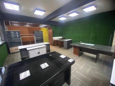 Taman melawati jalan bandar, office lot, renovated unit, partly,