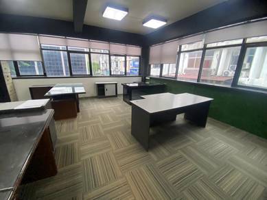 Taman melawati jalan bandar, office lot, renovated unit, partly,