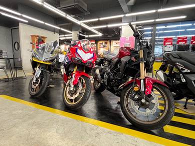 honda cbr cbr150r r15m mt15 boleh full loan