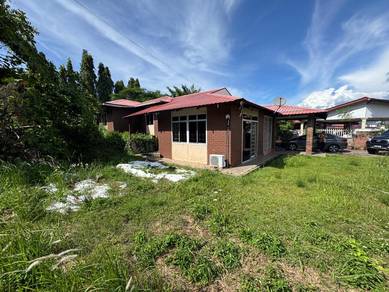 Austral Park Detached House, Huge Land, 1-Story, Unfurnished, Kepayan