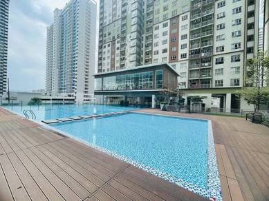 Sentul , Sky Awani Residensi 1 ada kitchen cabinet , peti ais nr LRT