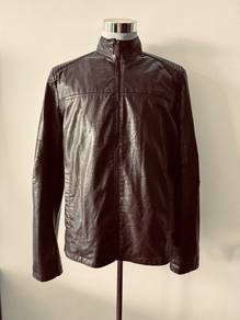 Turkish leather warm jacket big size (Unused)