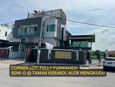 CORNER❗RENO🔥Semi D 2.5 Tingkat Taman Keranji Alor Mengkudu Alor Setar