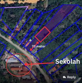 Tanah Lot Tepi Jalan Utama 0.44 Ekar dijual di Kerunai, Perak