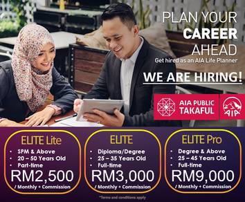 AIA Life Planner/Agent/Telemarketing