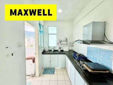 The Oasis Condo CORNER PARTIALLY RENO FURNISHED CITY VIEW Gelugor