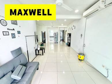 The Oasis Condo CORNER PARTIALLY RENO FURNISHED CITY VIEW Gelugor