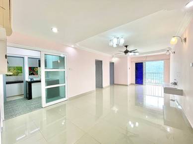 BOOKING 1K🔥NEGO RENOVATED Lakeview Apt Taman Jasa Perwira Batu Caves