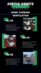 Wind Turbine Ventilator JOHOR BAHRU & GELANG PATAH