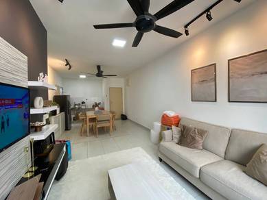 FREEHOLD❗️MOVE IN CONDITION DE PALMA APARTMENT SETIA ALAM U13 For Sale