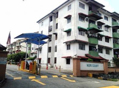 0% DOWNPAYMENT 🔥 Nuri Court Apartment Pandan Indah 850sq FULL LOAN