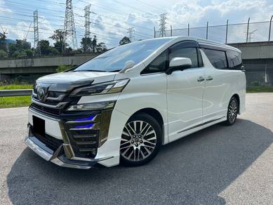 Toyota VELLFIRE 2.5 ZG MODELLISTA 4 NEW TYRE