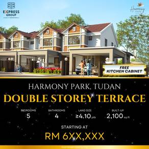 Brand New Double Storey Terrace at Harmony Park, Tudan Miri