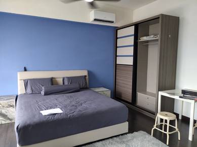 Studio, 28 Boulevard, Pandan Perdana, Ampang, shuttle bus to MRT