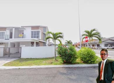 Corner Double Storey Terrace, Taman Ruby, Dengkil