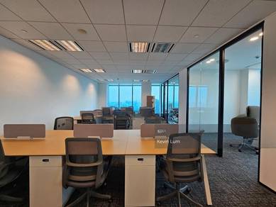 Modern Service Office for rent in TRX!