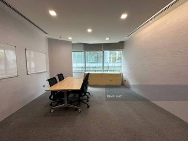 Fully Fitted Office in KLCC! Walking distance to Lrt & Monorail
