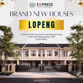 Brand New Double Storey Terrace at Amfield Lopeng, Miri