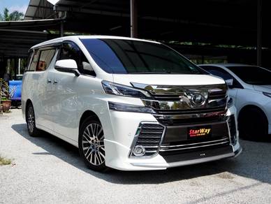 Toyota VELLFIRE 2.5 V (A) #JBL #360CAMERA