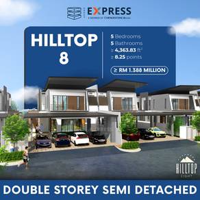 Brand New Double Storey Semi Detached at Hilltop 8, Miri
