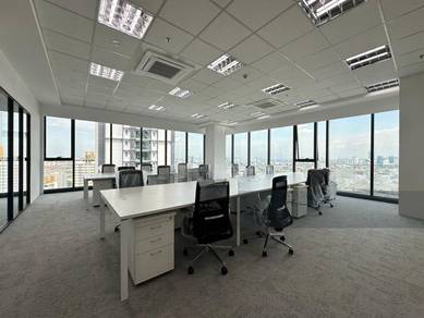 Brand New Fitted Office for rent in Okr! Linked to Shopping Mall