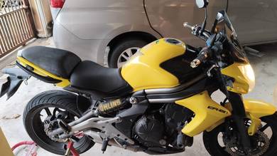 kawasaki er6n kuning 650cc
