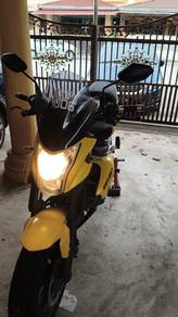 kawasaki er6n kuning 650cc