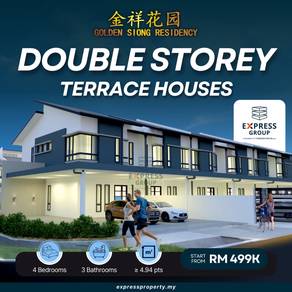 Brand New Double Storey Terrace at Golden Siong Residency, Bekenu